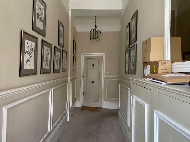 Interior view of Notting Hill residential property during asbestos inspection